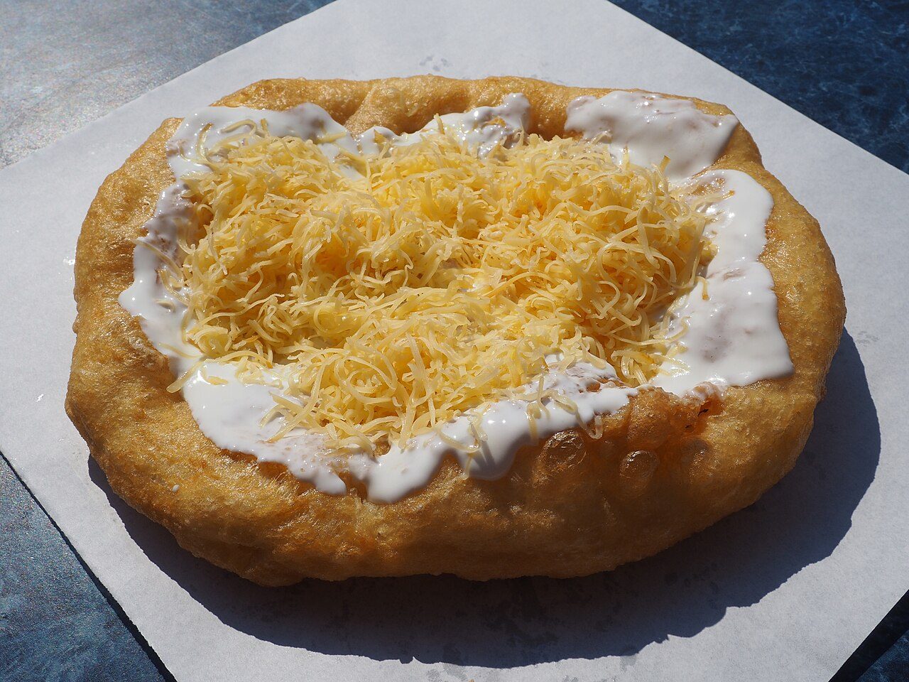 Klasszikus házi lángos – 1. kép